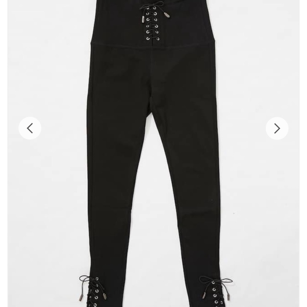 Lace Up Leggings